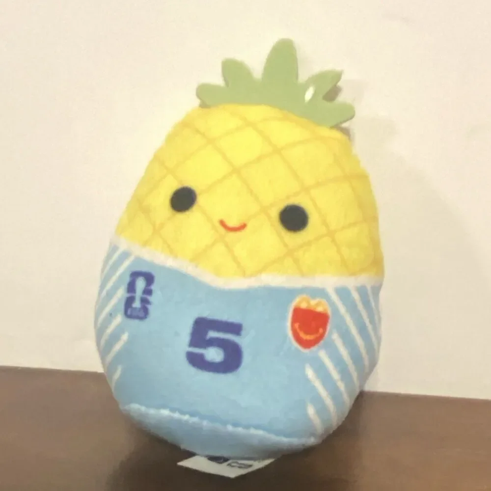 Squishmallows 5pc Mini Soccer Plush Set Cam Maui Maple Monty Zayu